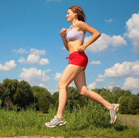 running